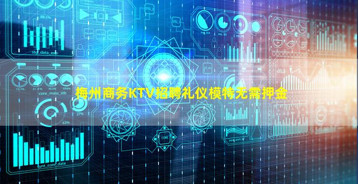 梅州商务KTV招聘礼仪模特无需押金